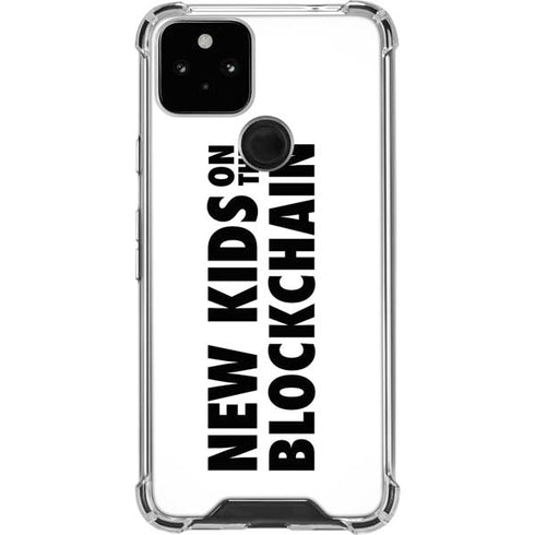 New Kids On The Blockchain Google Pixel 5 Clear Case